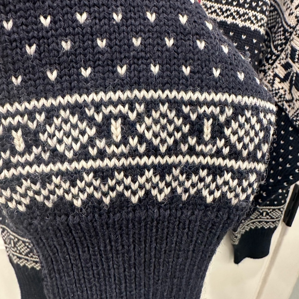 Vintage Christiania Sweaters Pure Wool Norwegian Nordic Sweater M - Picture 5 of 16